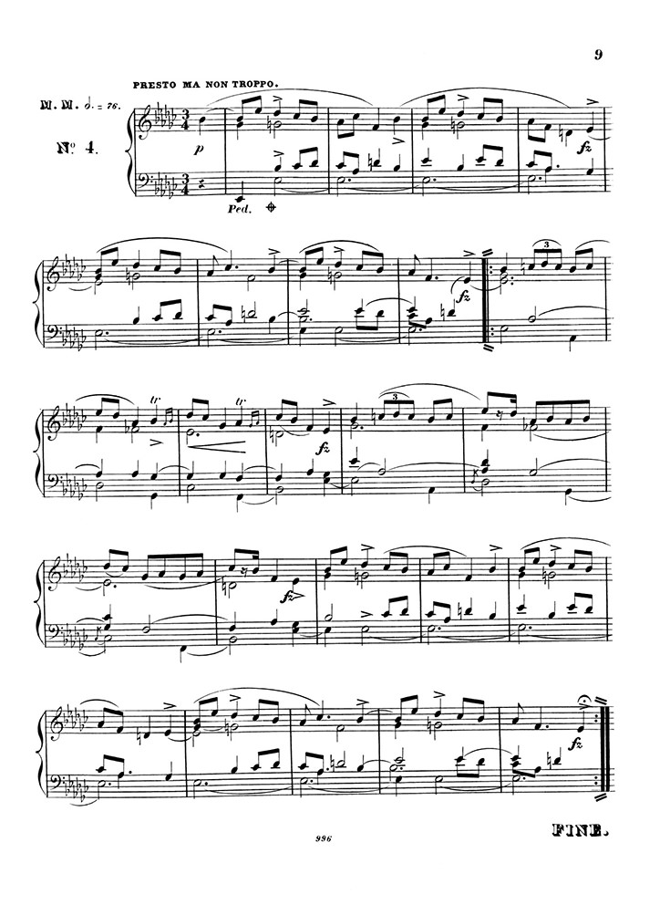 ショパン：マズルカ第4番 Op.6 No.4 / キストナー サンプル